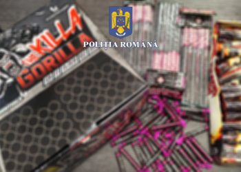 Articole pirotehnice interzise, descoperite în portbagajul unui autoturism la Cernavodă