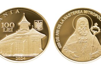 În circuitul numismatic intră o monedă din aur cu tema „400 de ani de la nașterea Mitropolitului Dosoftei”