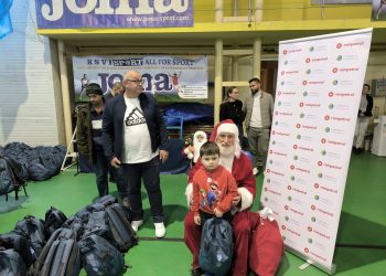 Moș Crăciun i-a vizitat pe sportivii de la CS Năvodari!