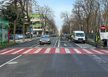 Semaforizare inteligentă la intersecția Bulevardului Tomis cu strada Ștefan cel Mare