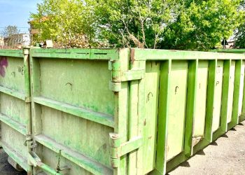 Containerul pentru deșeuri voluminoase, într-o nouă locație