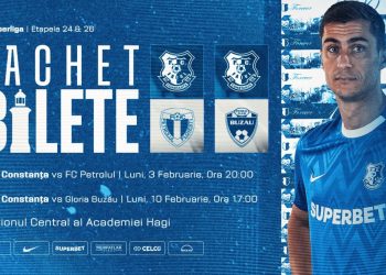 Farul Constanța își așteaptă fanii la meciurile cu Petrolul și Gloria Buzău