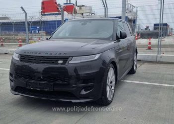 Autoturism de lux căutat în Germania, descoperit în Portul Constanța 