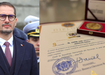 Costin Răsăuțeanu, distins de Patriarhul Daniel la Centenarul Patriarhiei Române
