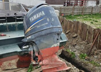 Motor de ambarcațiune „căutat internațional”, descoperit în Delta Dunării