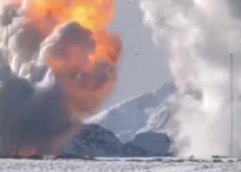 Lansare eșuată, cu final exploziv 