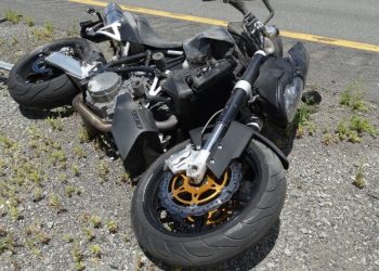 Un motociclist s-a răsturnat la ieșire din Cobadin